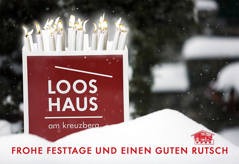 Looshaus Weihnachtsgrüße
